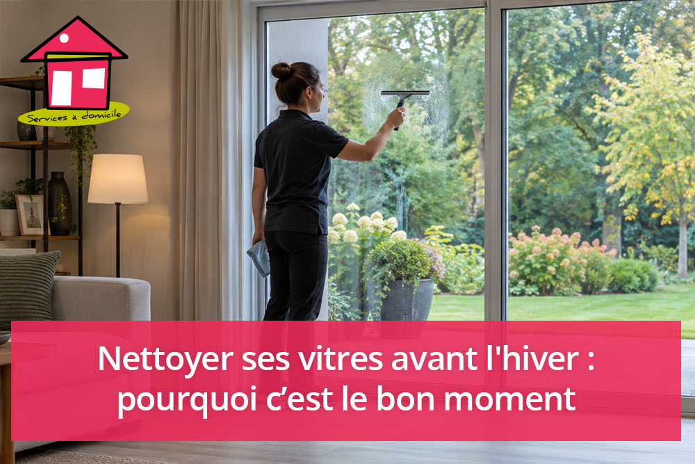 Nettoyer ses vitres avant l&rsquo;hiver : pourquoi c’est le bon moment