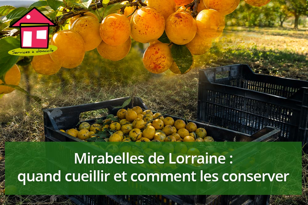 Mirabelles de Lorraine 2026 : quand cueillir et comment les conserver