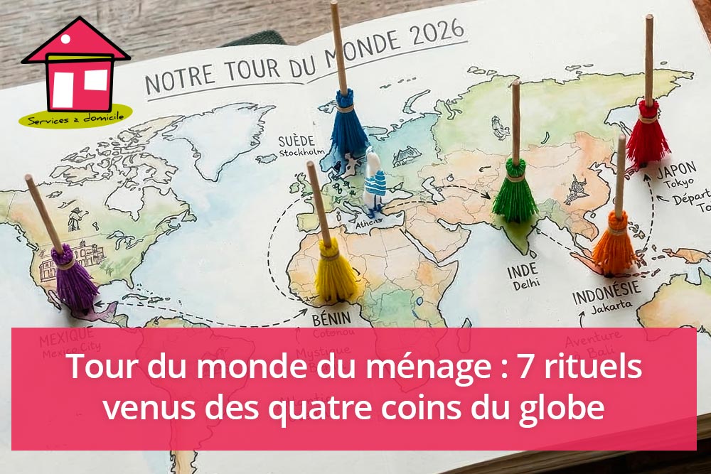 Tour du monde du ménage : 7 rituels venus des quatre coins du globe